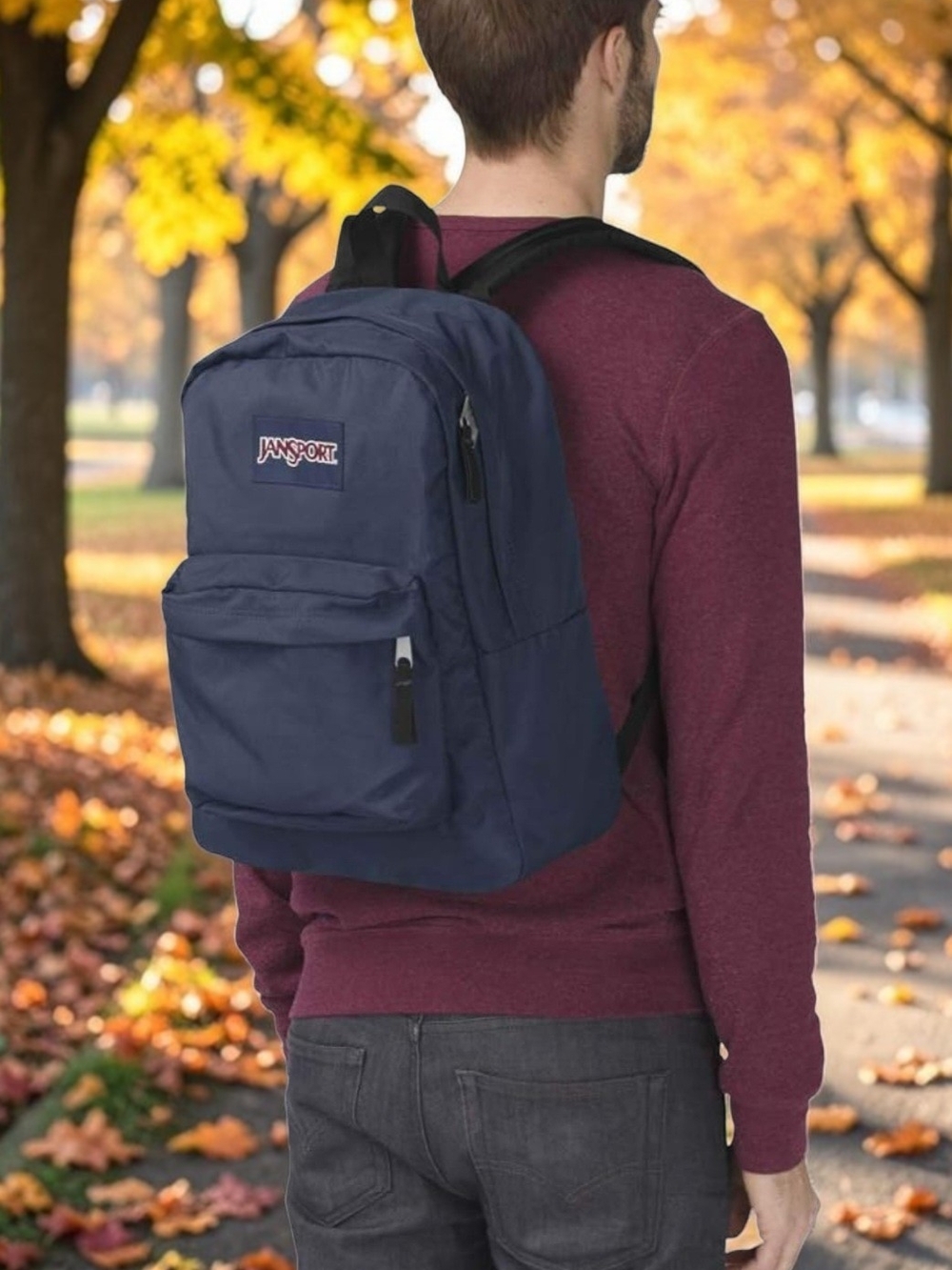 Jansport Navy Everyday Backpack. NWT